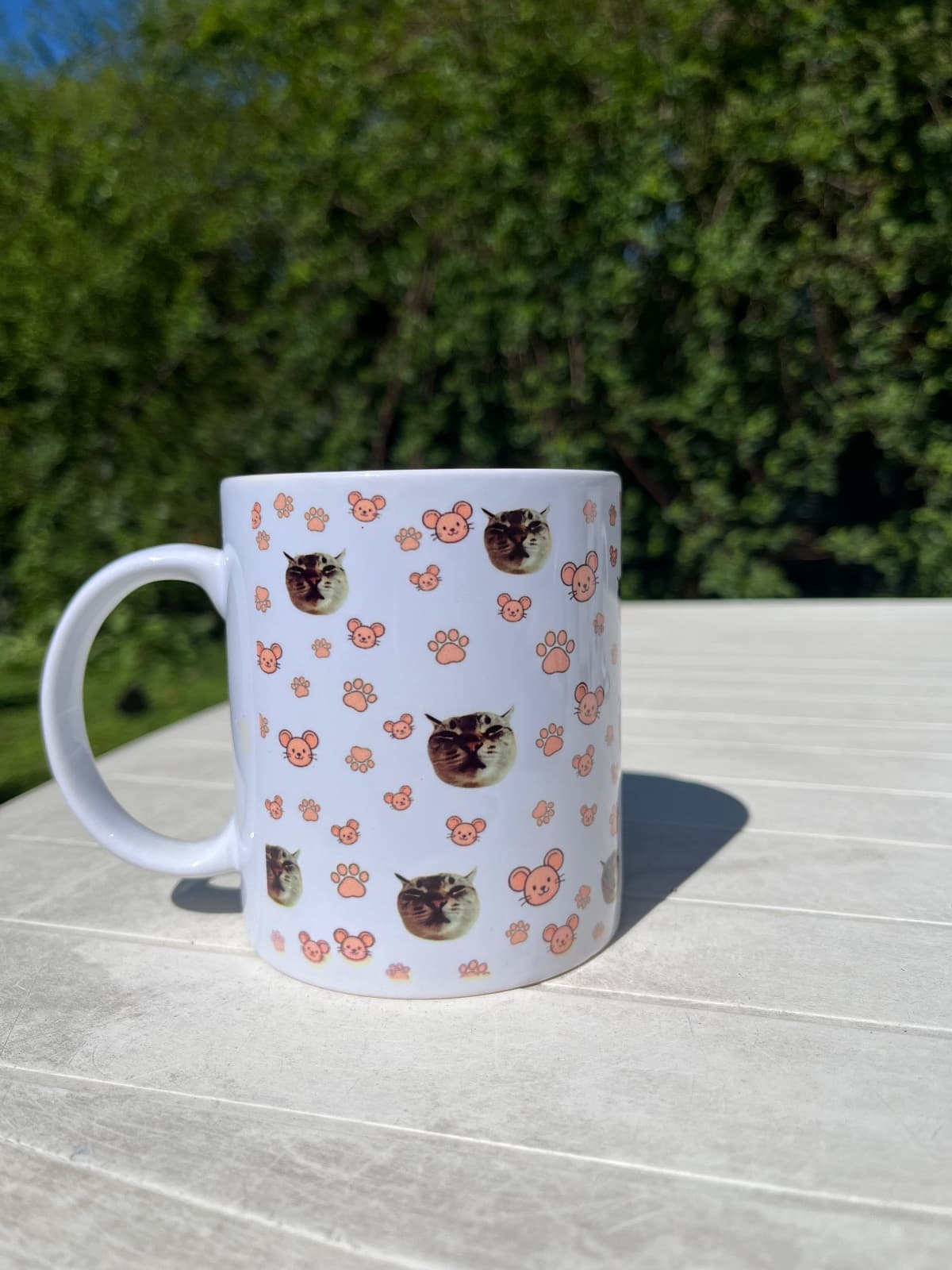 Taza de cerámica